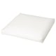 Option: DUVHOLMEN Inner chair pad, outdoor white, 17 3/8x17 3/8 "