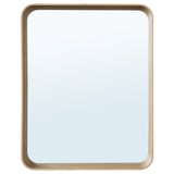 DVÄRGSYREN Mirror, oak veneer, 15 ¾x19 ¾ "