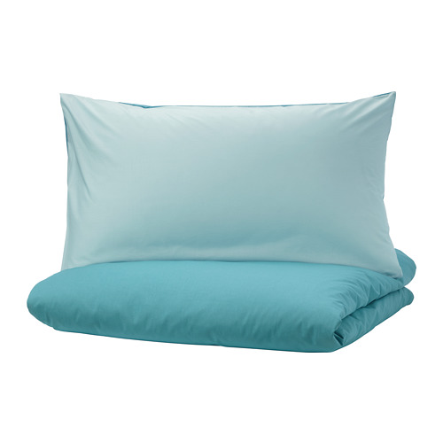 DVALA Duvet cover and pillowcase(s) King IKEA