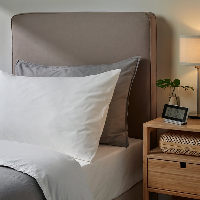 DVALA pillowcase, white, Queen IKEA CA