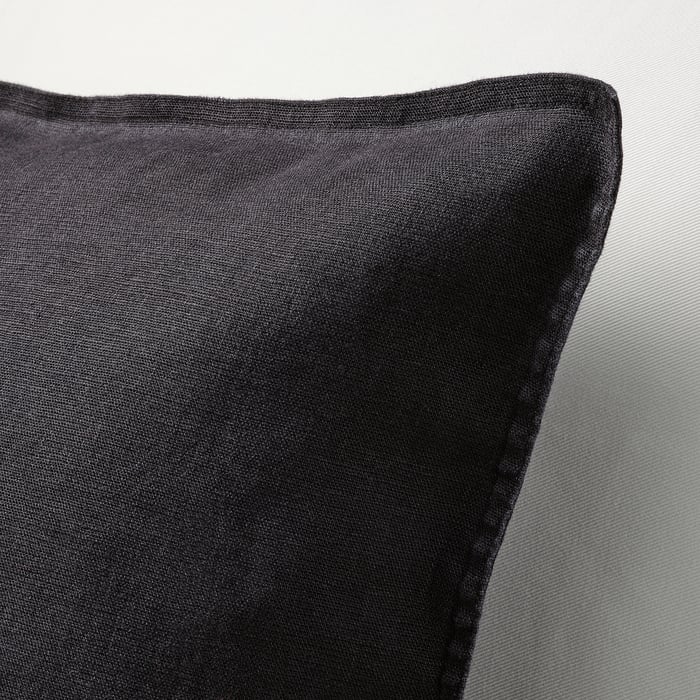 DYTÅG cushion cover, black, 50x50 cm (20x20") IKEA CA