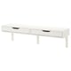 EKBY ALEX / RAMSHULT Wall shelf, white/white, 46 7/8x11 3/8 "