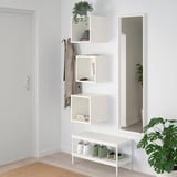 EKET Wall-mounted cabinet combination, white, 41 3/8x13 3/4x27 1/2 "