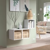 EKET Wall-mounted cabinet combination, white, 41 3/8x13 3/4x27 1/2 "