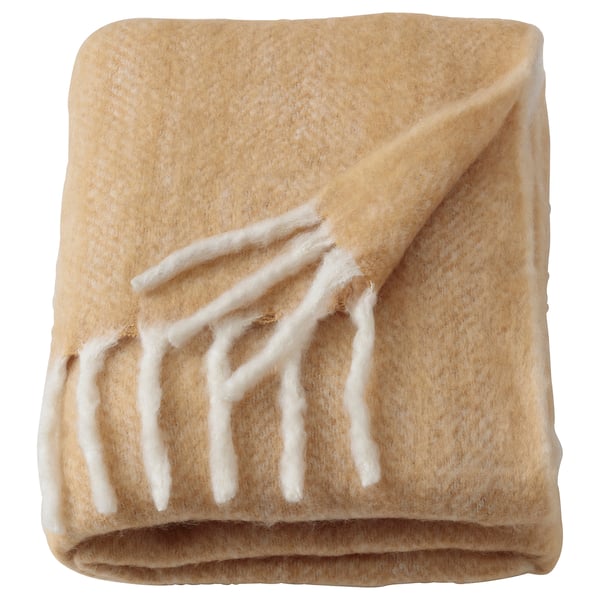 EKKRONMAL Throw, yellow, 51x67 "