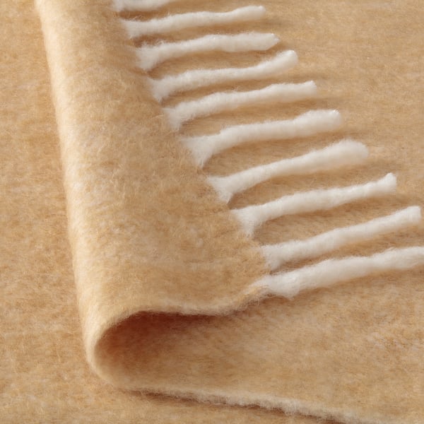 EKKRONMAL Throw, yellow, 51x67 "