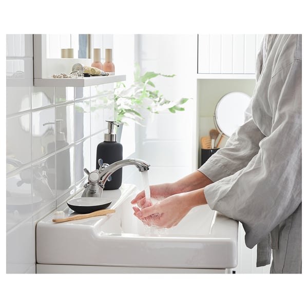 EKOLN Soap dish, dark gray