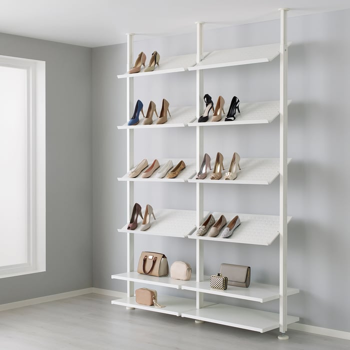 Open Closet Systems ELVARLI modular closet IKEA CA