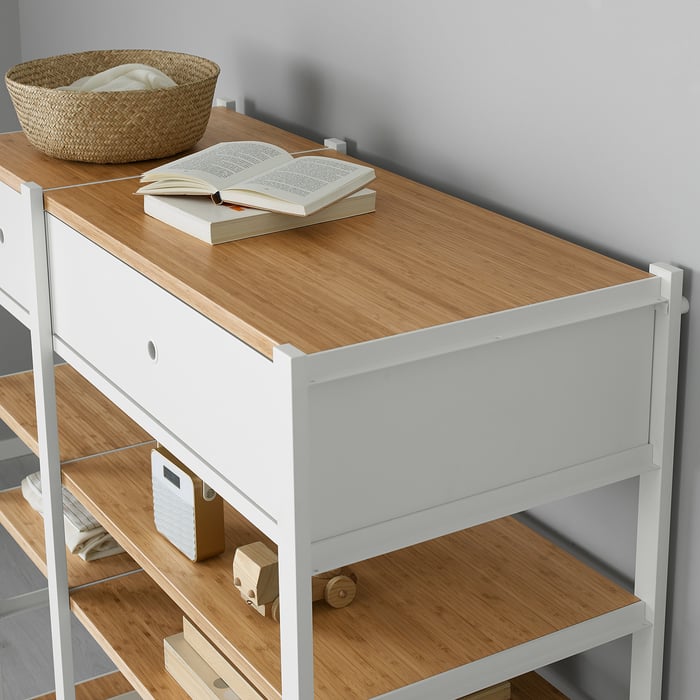 Open Closet Systems ELVARLI modular closet IKEA CA