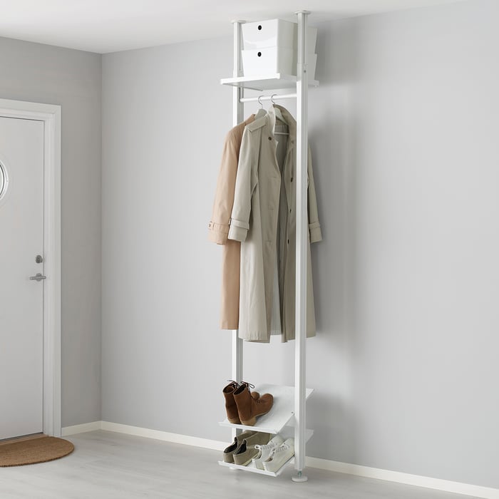 Open Closet Systems ELVARLI modular closet IKEA CA