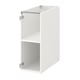 Option: ENHET Base cb w shelf, white, 12x24x30 "