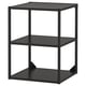 ENHET Base fr w shelves, anthracite, 18x18x24 "