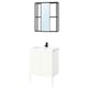 ENHET Bathroom, anthracite/white, 24 "