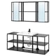 Option: ENHET Bathroom, anthracite, 24x18x24 "
