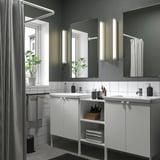 ENHET Bathroom, white, 24 "