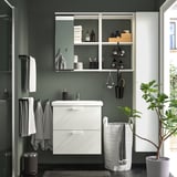 ENHET Bathroom, white, 24 "