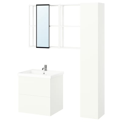 ENHET Bathroom, white, 24 "
