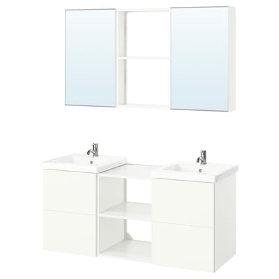 ENHET Bathroom, white, 18x18x24 "