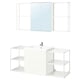 ENHET Bathroom, white, 24x18x24 "