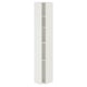 ENHET High cabinet with doors, white, 12x12 5/8x72 "