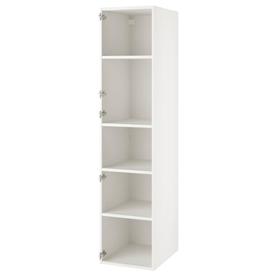 ENHET High cb w 4 shelves, white, 18x24x80 "