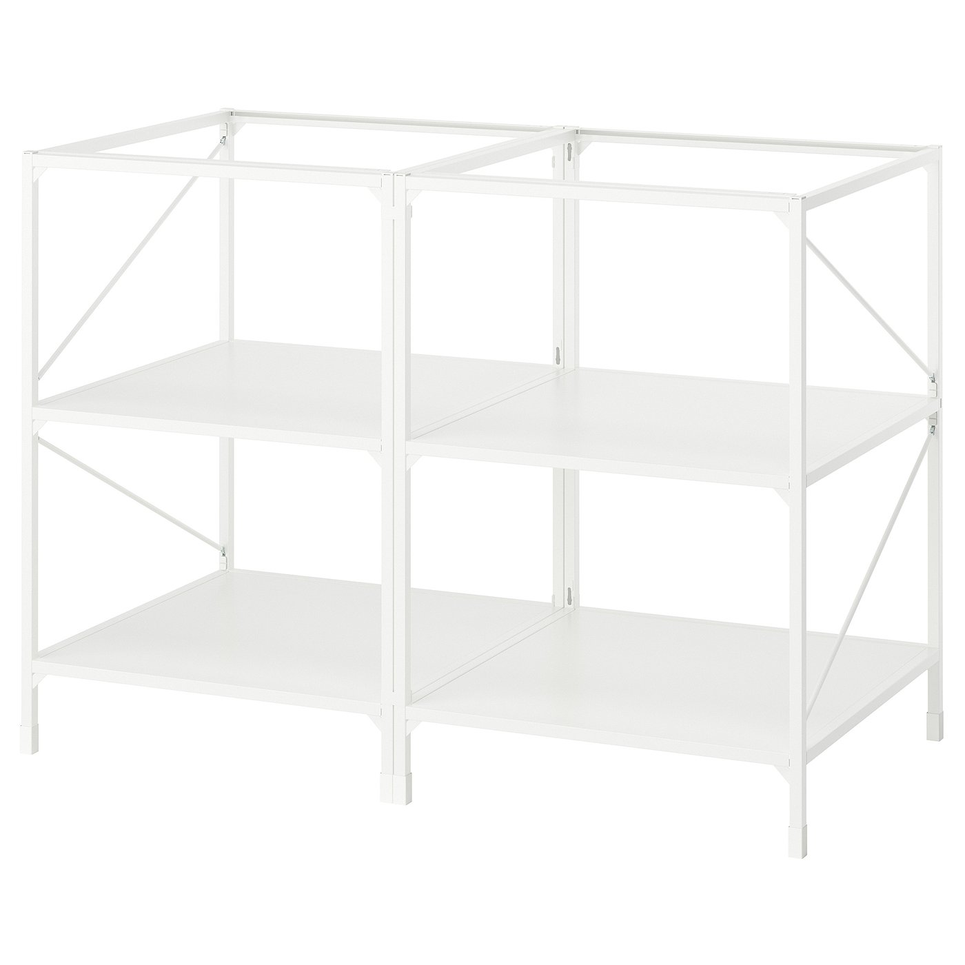 【I.k】IKEA ENETRI シェルフ　White✖️White Ikea (vintage) Enetri shelf, white | Pre-used design | Franckly