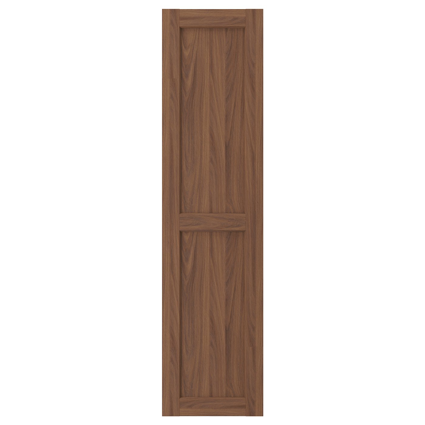 ENKÖPING door, brown walnut effect, 38x152 cm (15x60