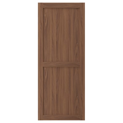 ENKÖPING brown walnut cabinet door, classic style.