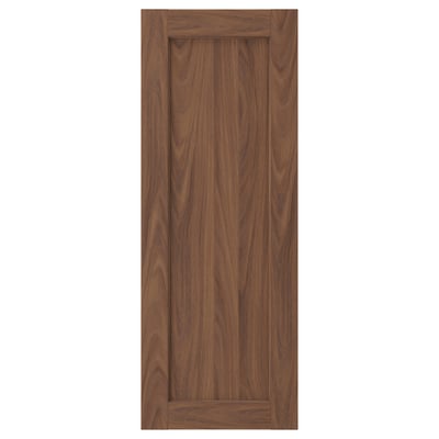 ENKÖPING Door, brown walnut effect, 15x40 "
