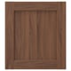 ENKÖPING Door, brown walnut effect, 18x20 "