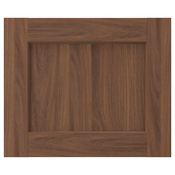 ENKÖPING Door, brown walnut effect, 18x15 "