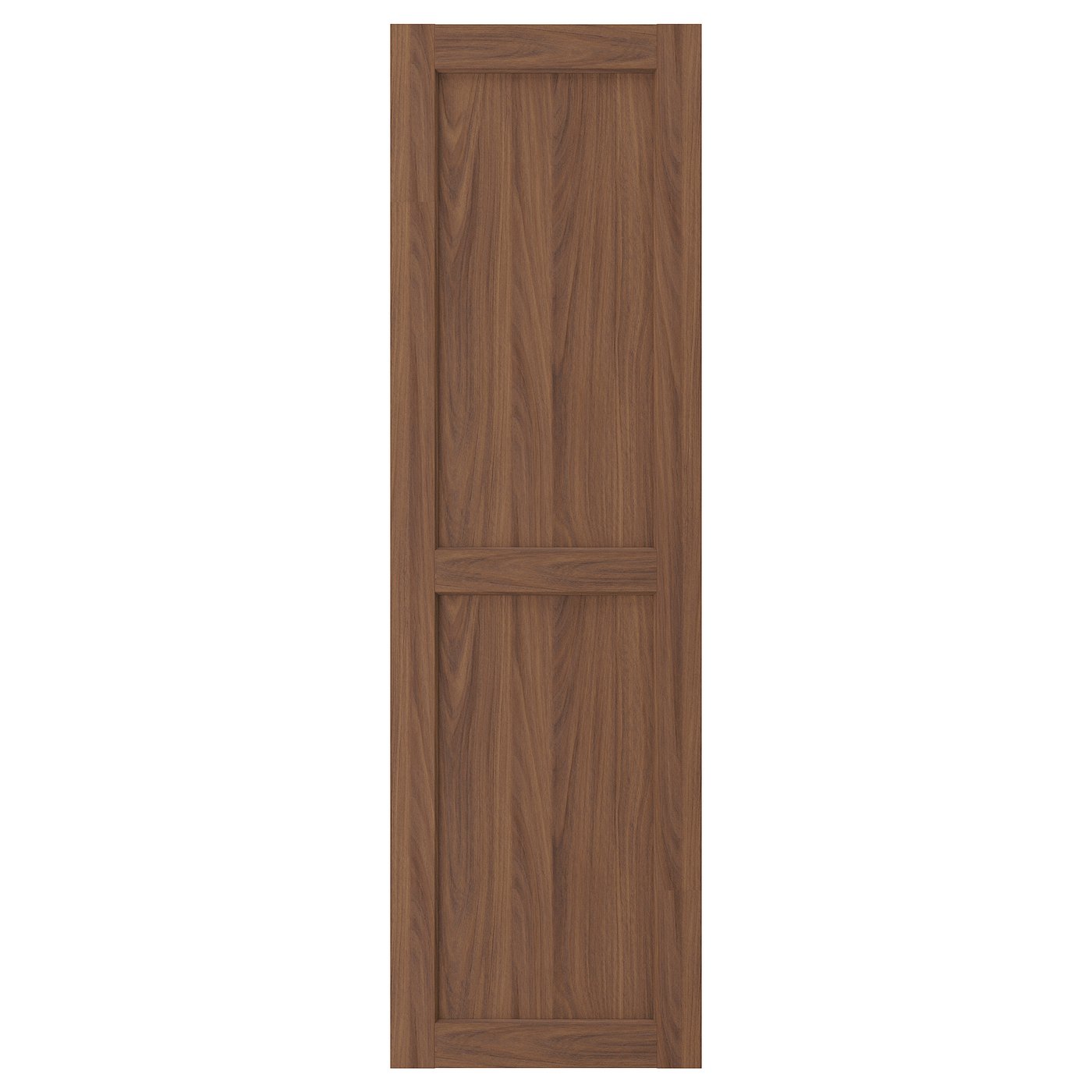 ENKÖPING door, brown walnut effect, 46x152 cm (18x60