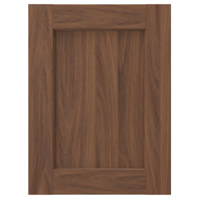 ENKÖPING Door, brown walnut effect, 15x20 "