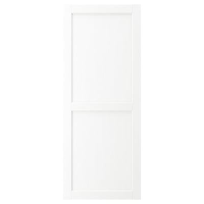 ENKÖPING Door, white wood effect, 24x60 "