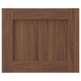 ENKÖPING Drawer front, brown walnut effect, 18x15 "
