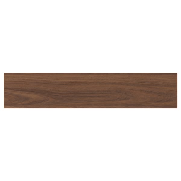 ENKÖPING Drawer front, brown walnut effect, 24x5 "