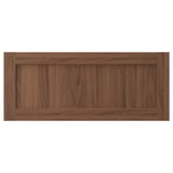 ENKÖPING Drawer front, brown walnut effect, 36x15 "