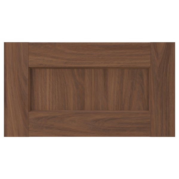 ENKÖPING Drawer front, brown walnut effect, 18x10 "