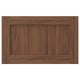 ENKÖPING Drawer front, brown walnut effect, 24x15 "