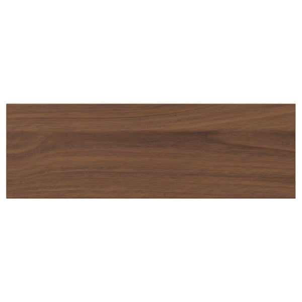 ENKÖPING Drawer front, brown walnut effect, 15x5 "