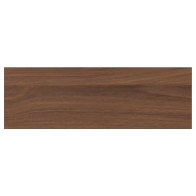 ENKÖPING Drawer front, brown walnut effect, 15x5 "