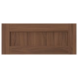 ENKÖPING Drawer front, brown walnut effect, 24x10 "
