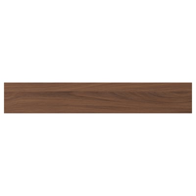 ENKÖPING Drawer front, brown walnut effect, 30x5 "