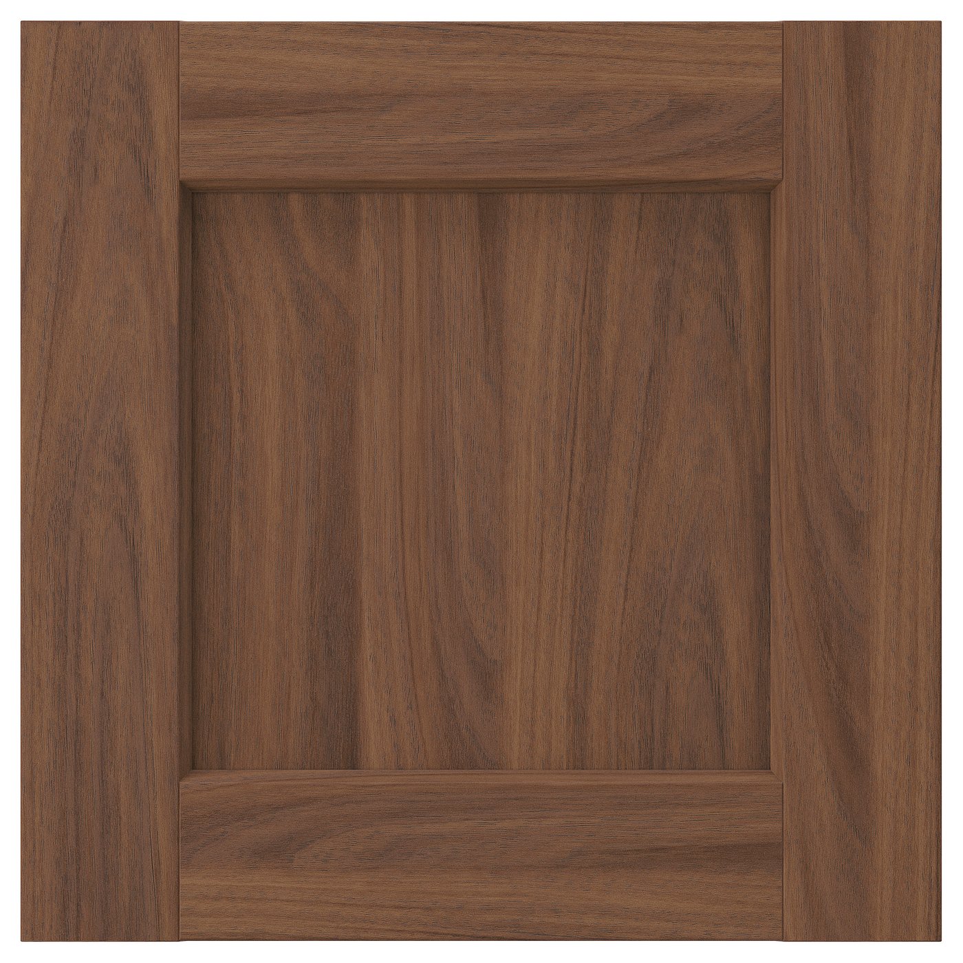 ENKÖPING drawer front, brown walnut effect, 38x38 cm (15x15