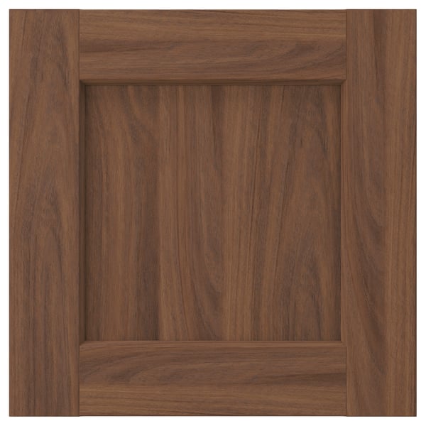 ENKÖPING Drawer front, brown walnut effect, 15x15 "