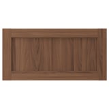 ENKÖPING Drawer front, brown walnut effect, 30x15 "