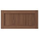 ENKÖPING Drawer front, brown walnut effect, 30x15 "