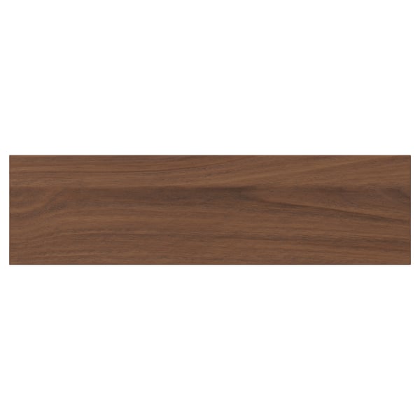 ENKÖPING Drawer front, brown walnut effect, 18x5 "