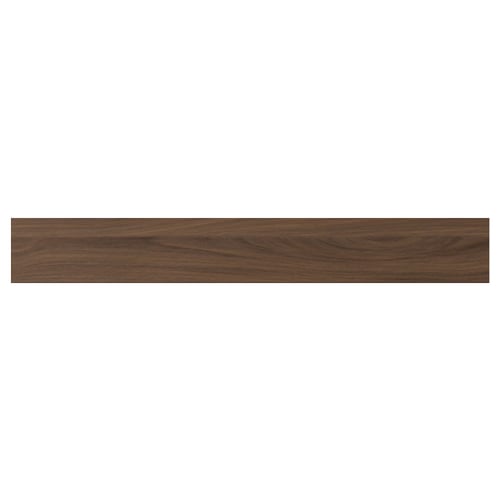 ENKÖPING wood panel, brown walnut, rectangular, smooth surface.