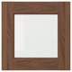 Option: ENKÖPING Glass door, brown walnut effect, 15x15 "